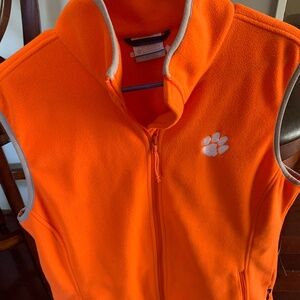 Clemson Columbia Fleece Vest